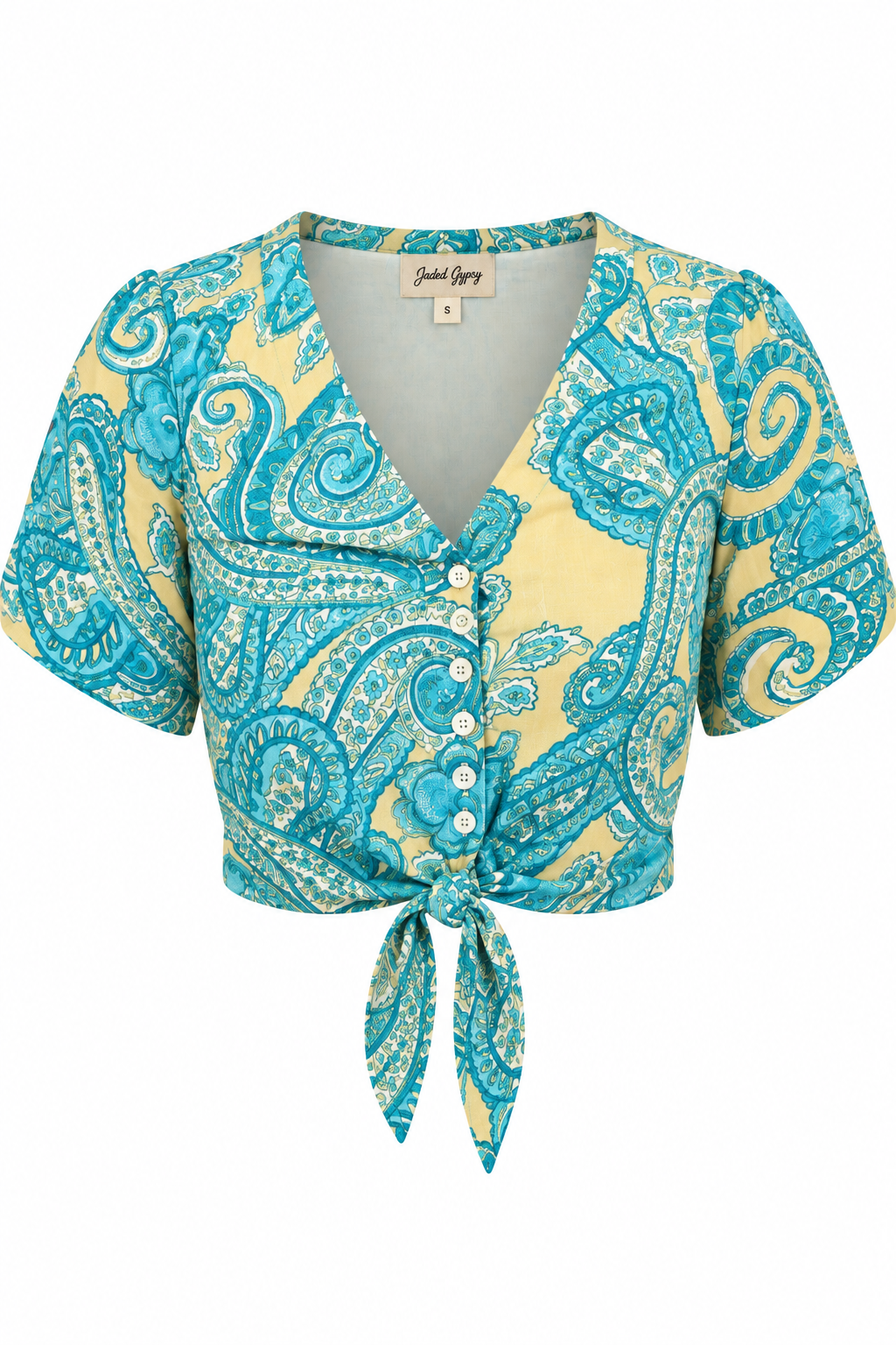 Boho Tie Front Top