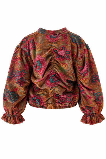 Velvet Bomber Jacket
