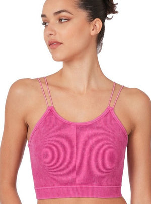 Washed Double Seamless Cami