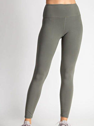 Butter-Soft Pocketed Athleisure Leggings - Charcoal – Blessed Trio