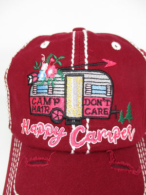 Distressed Cap-Camper