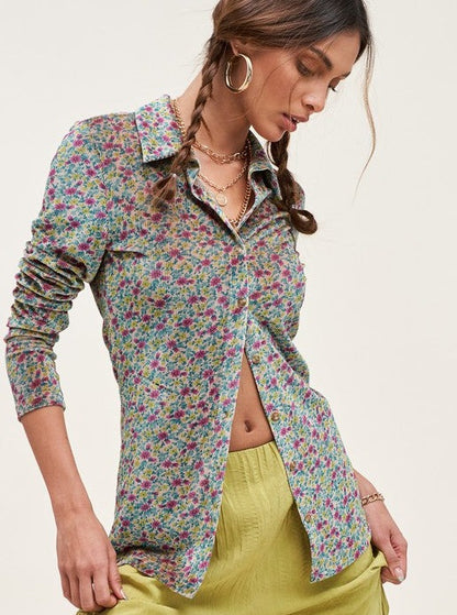 Funky Floral Blouse