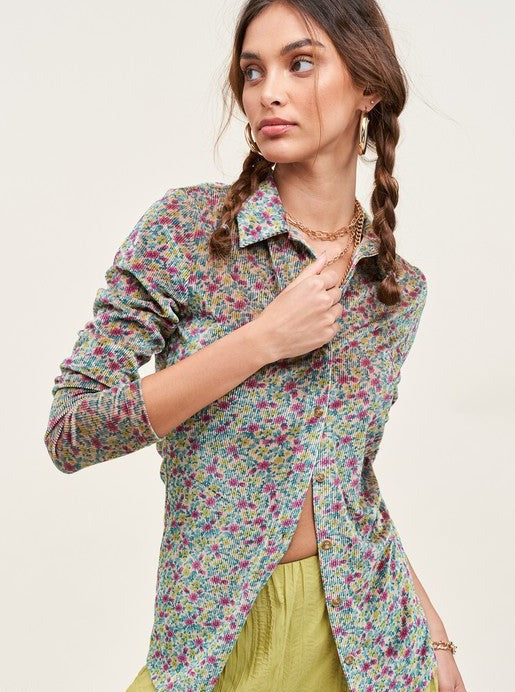 Funky Floral Blouse