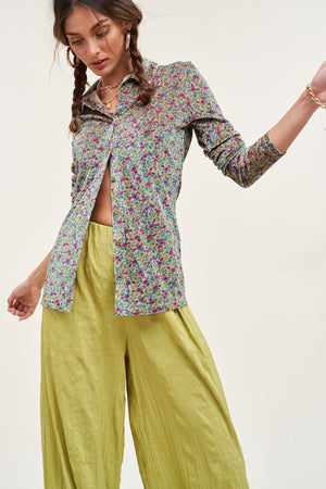 Funky Floral Blouse