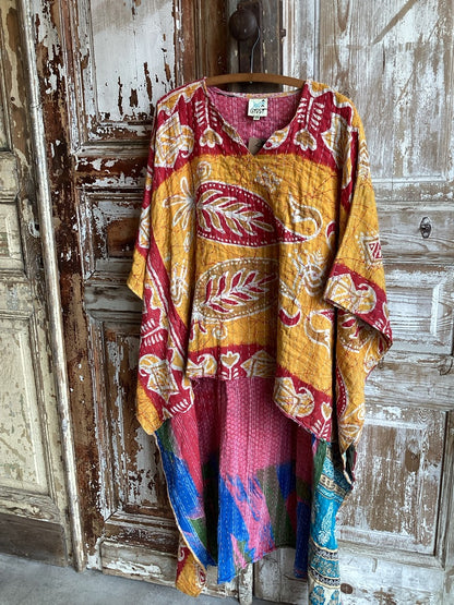 Kantha Sunrise High-Lo Top