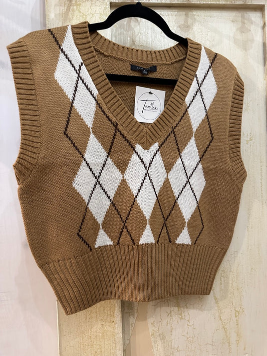 Argyle Vest