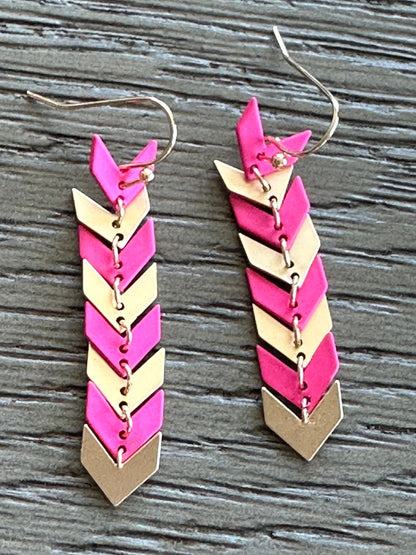 8415 Chevron Earrings