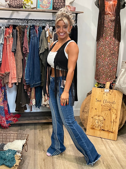 Fringed Vest