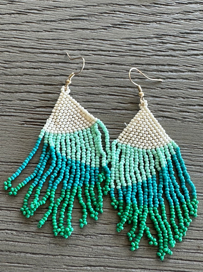 8395 Triangle Seed Earrings