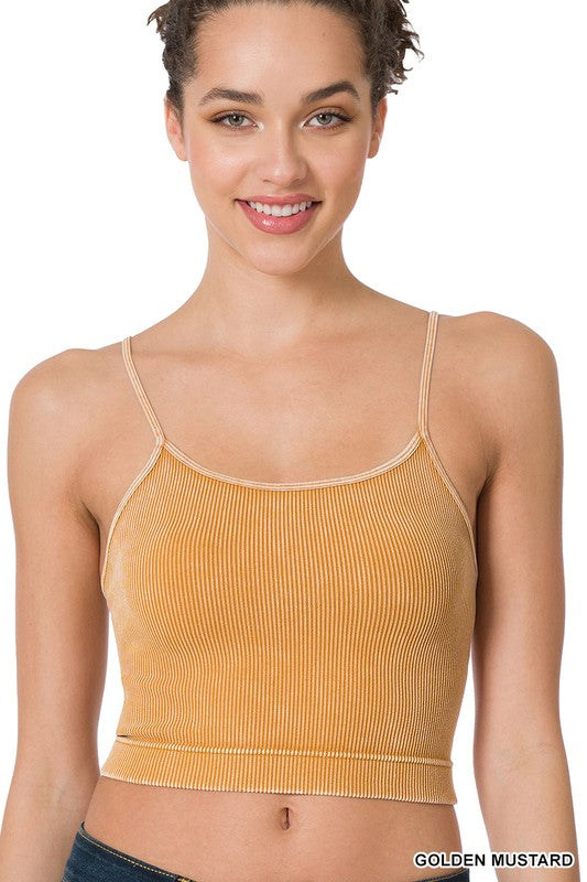 Washed Seamless Cami-7842