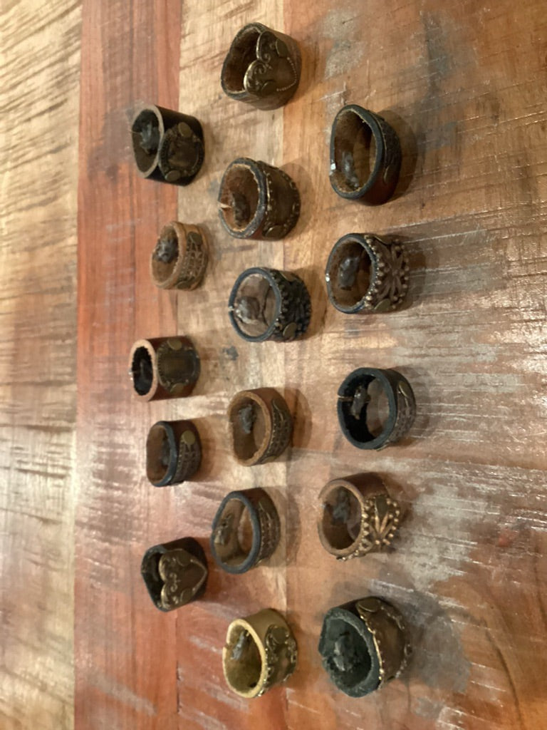 Leather Rings