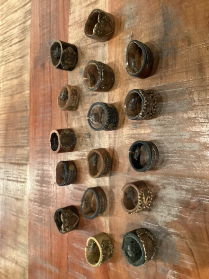 Leather Rings