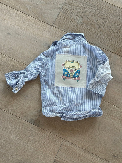 Up Cycled Kids Mermaid Shirts