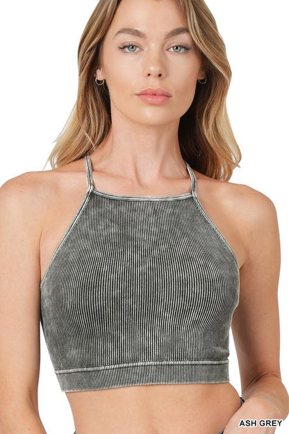 Cross Back Washed Cami