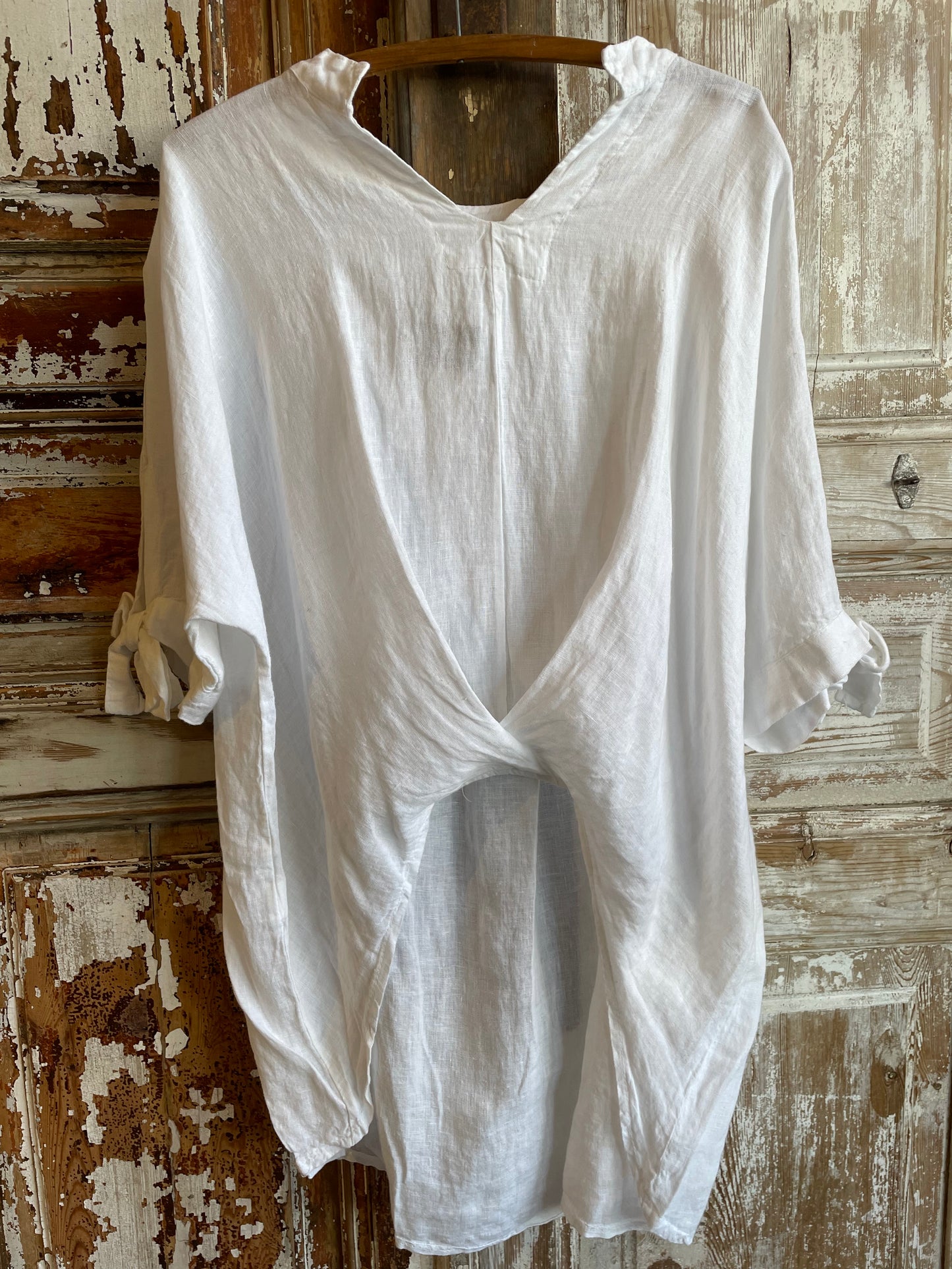 Hi Lo Linen Top