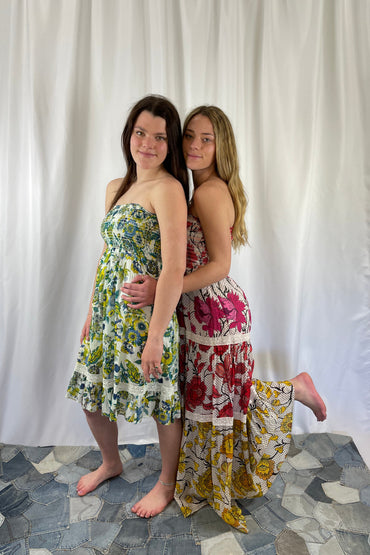 Dots & Floral Maxi