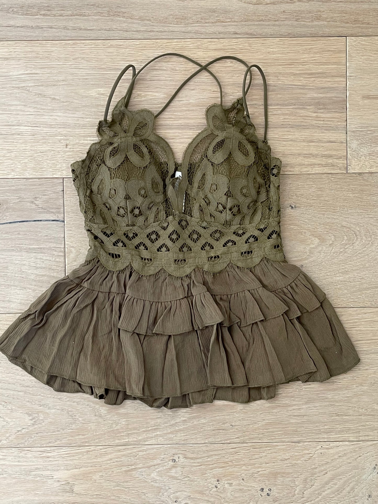 Dusty Olive Melina Top