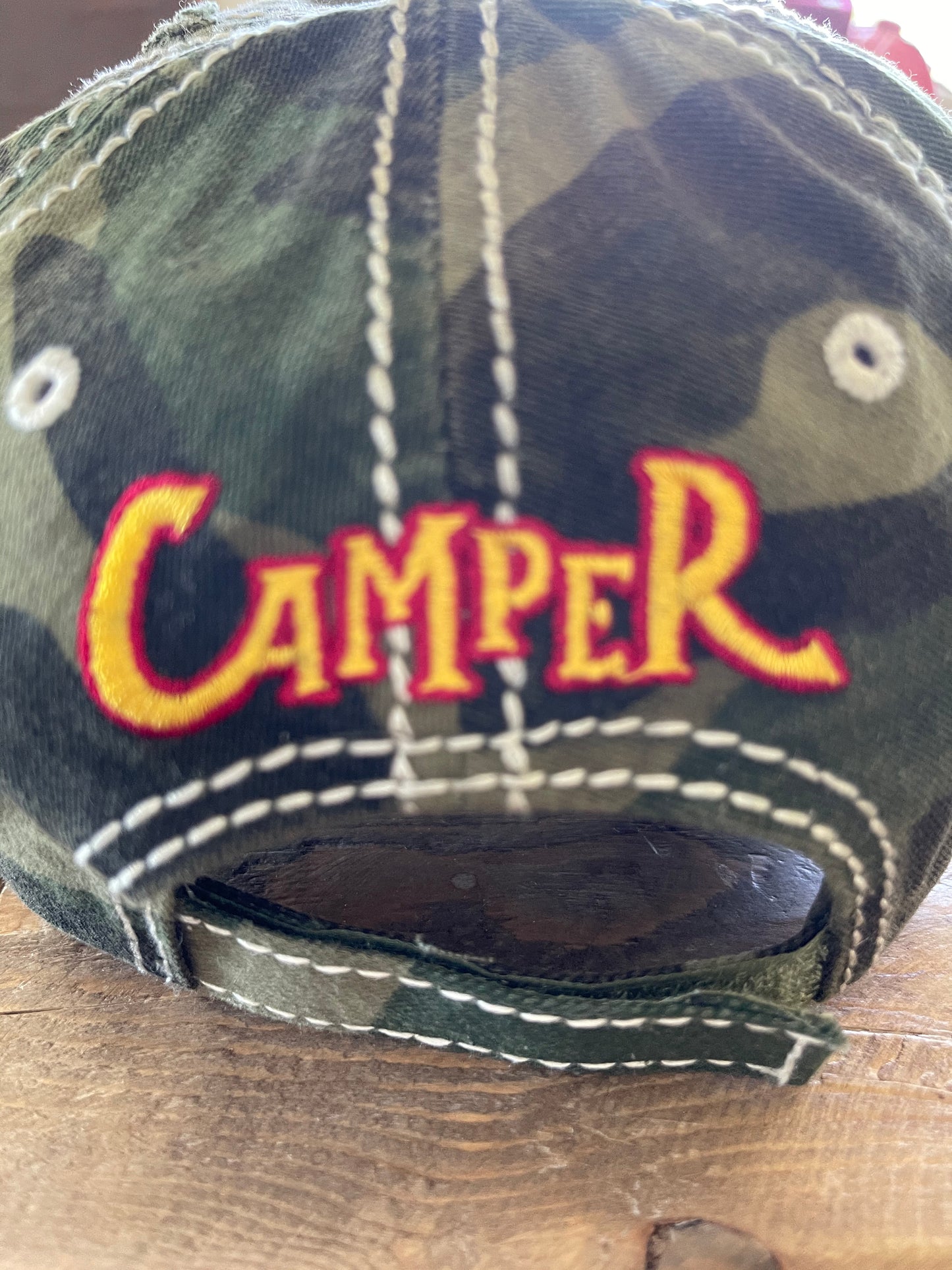 Distressed Cap-Camper