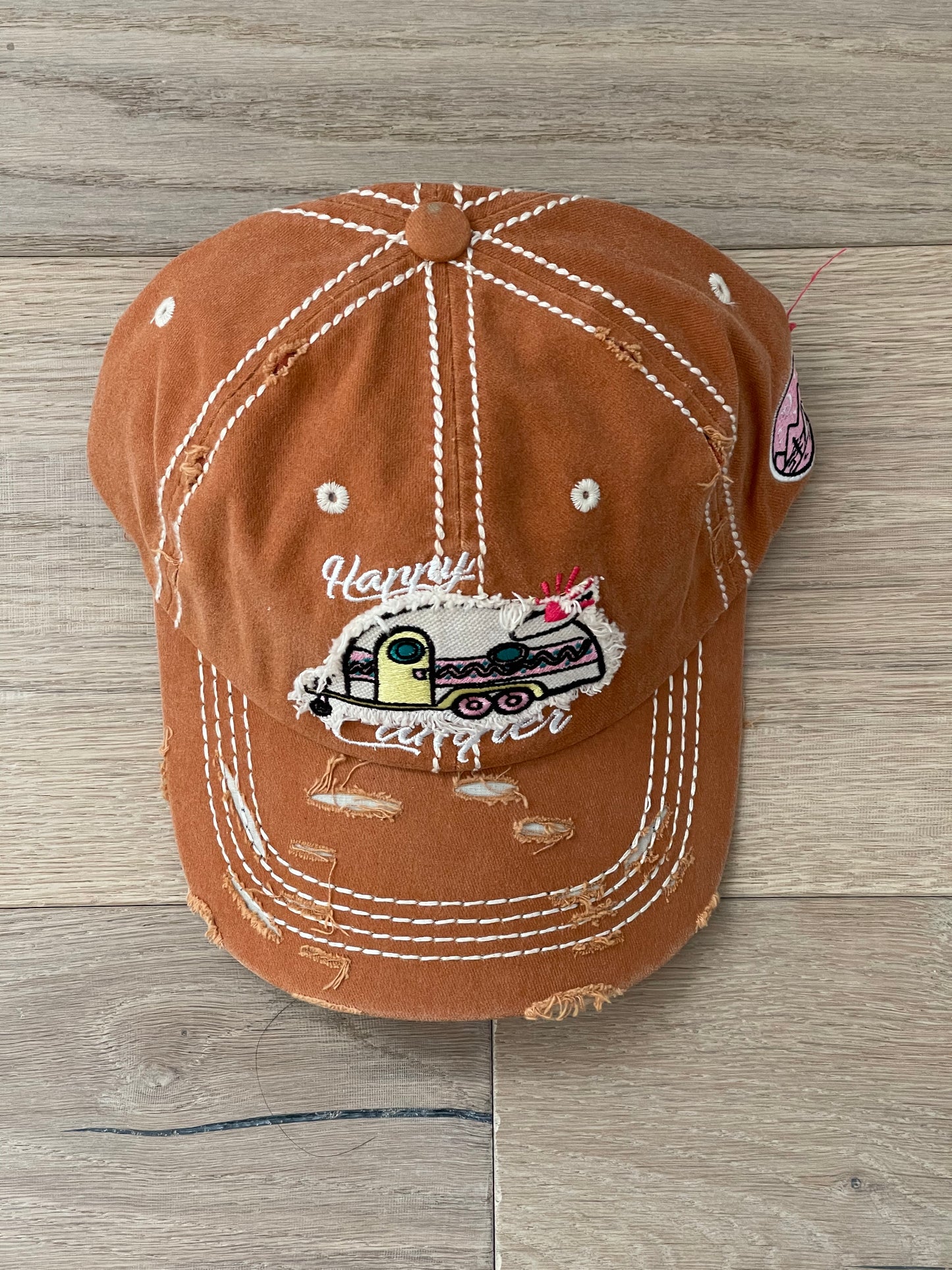 Distressed Cap-Camper