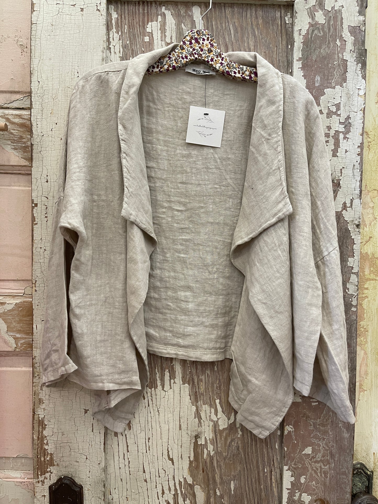 Linen Cardi 2