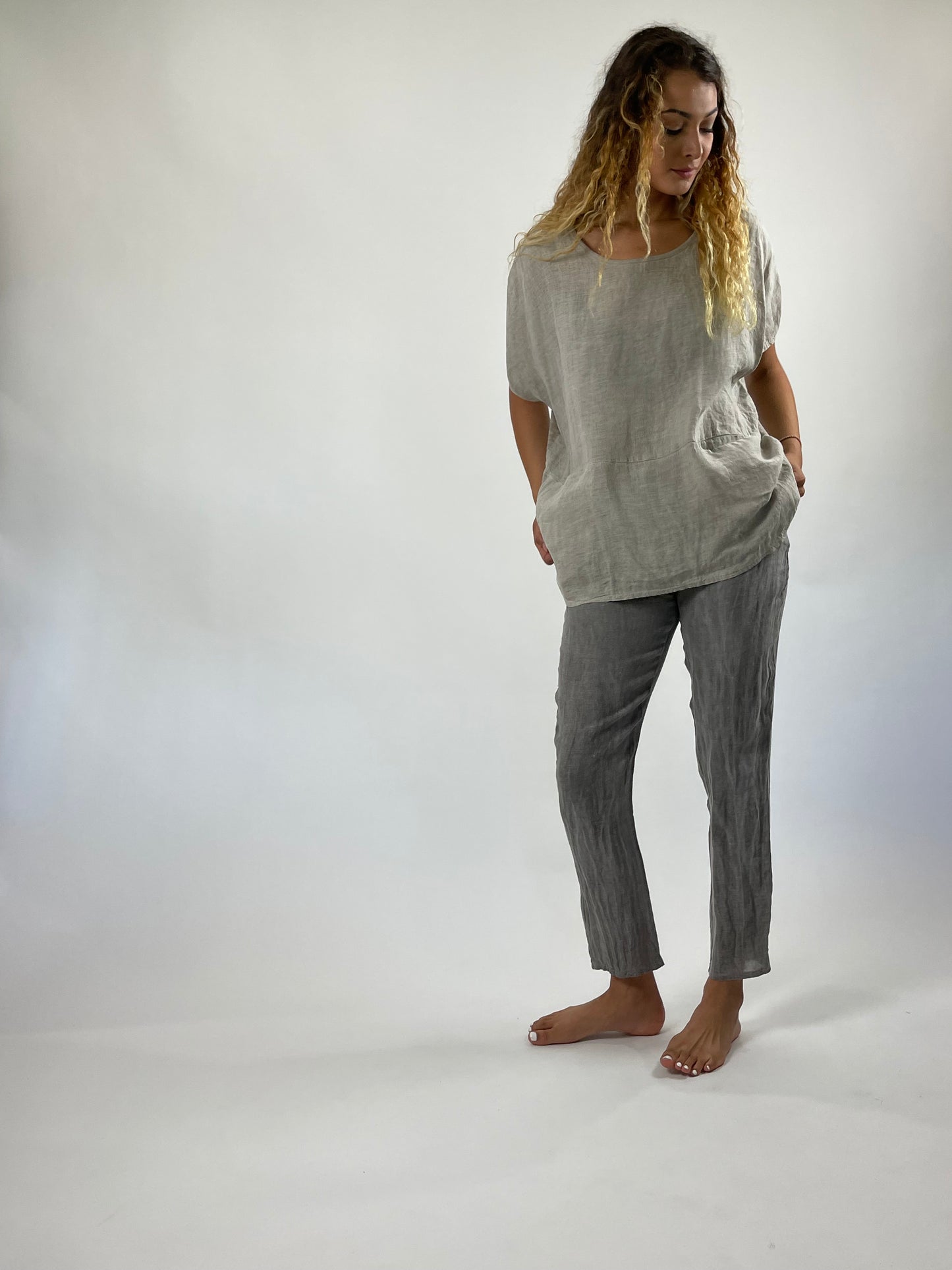 Long Linen Top