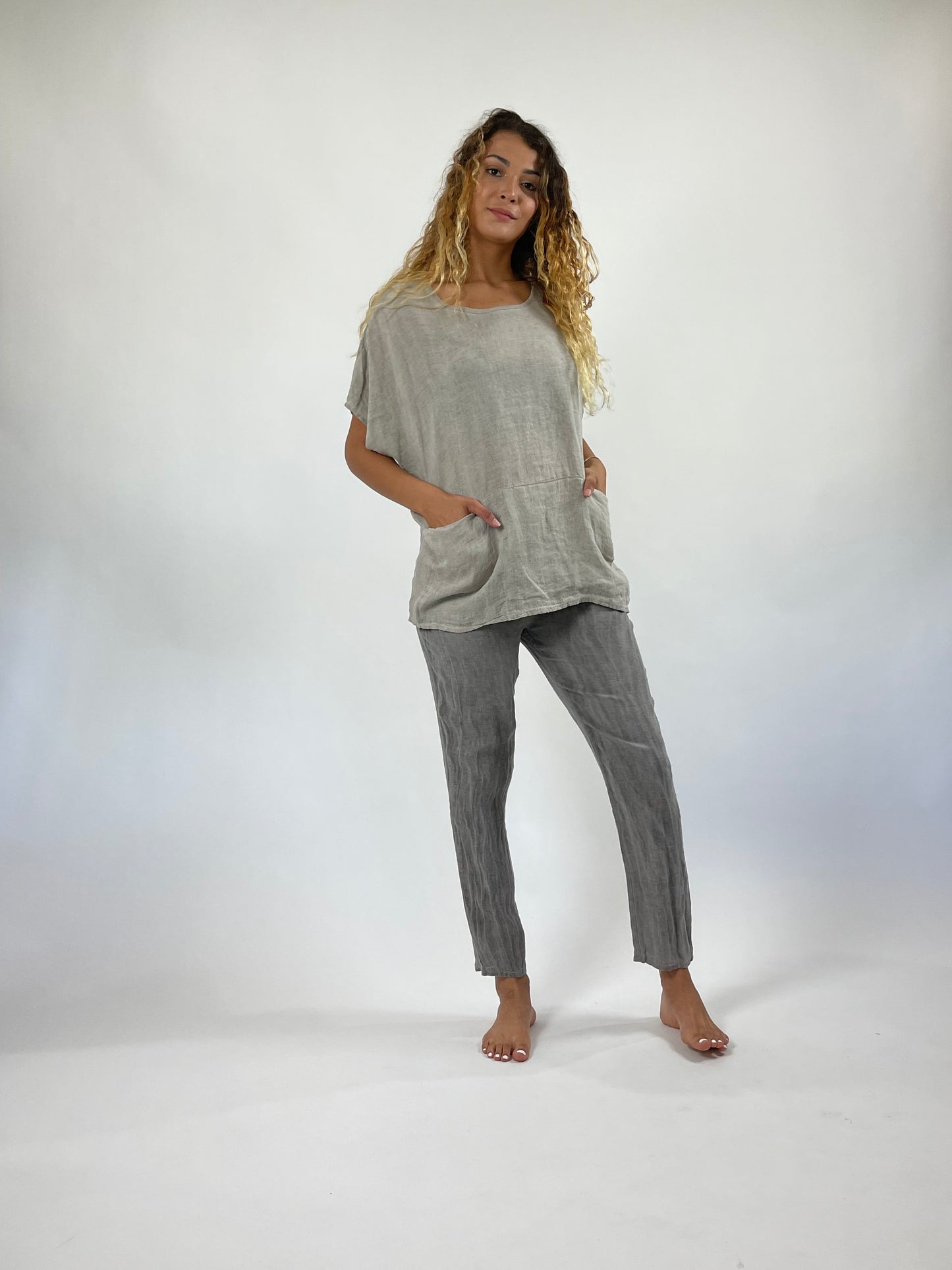 Long Linen Top