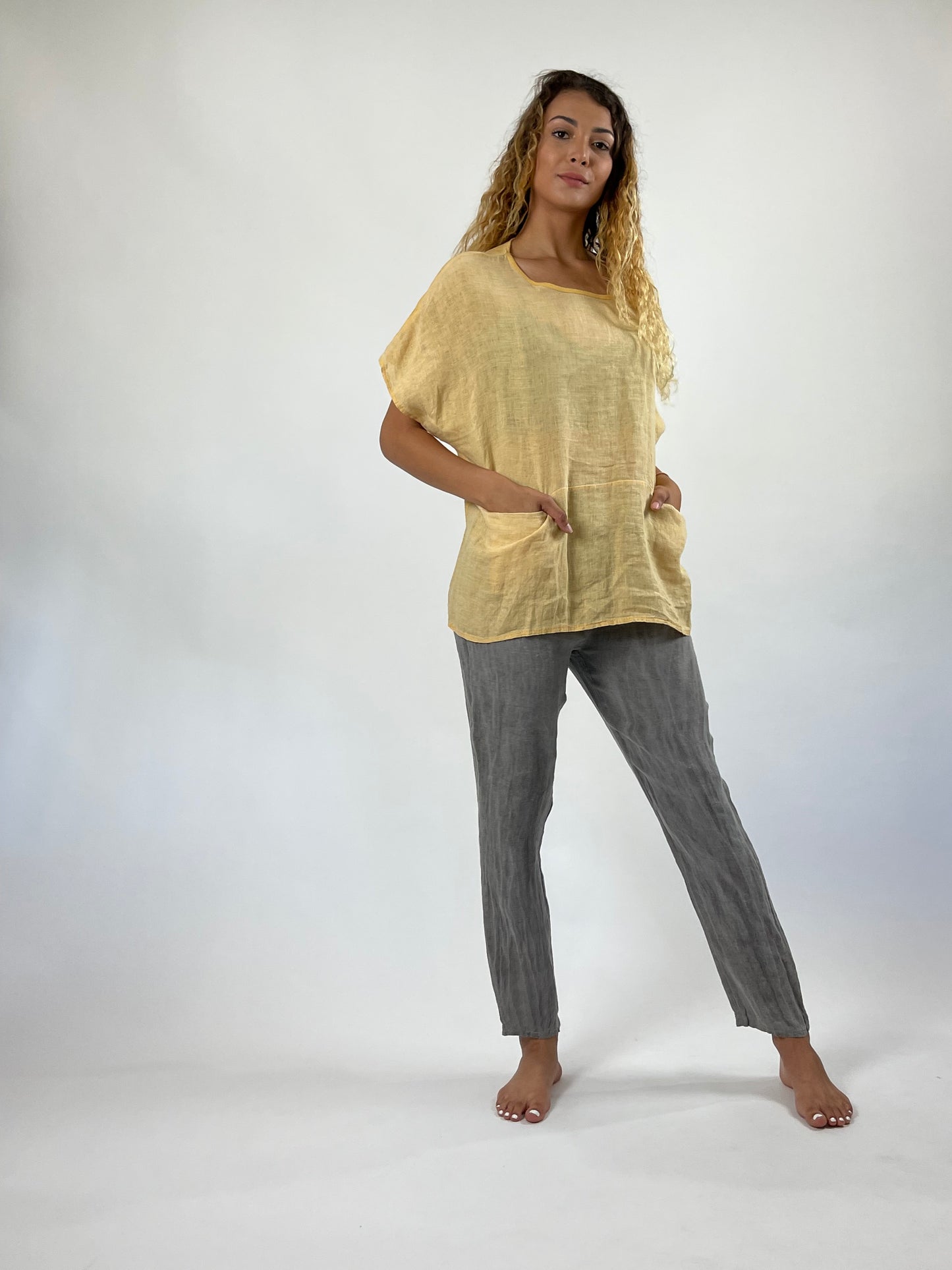 Long Linen Top