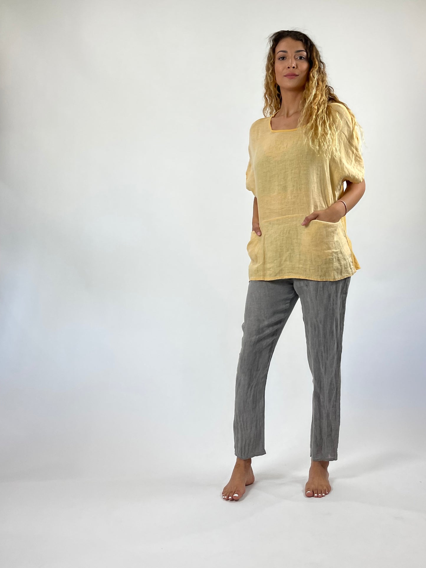 Long Linen Top