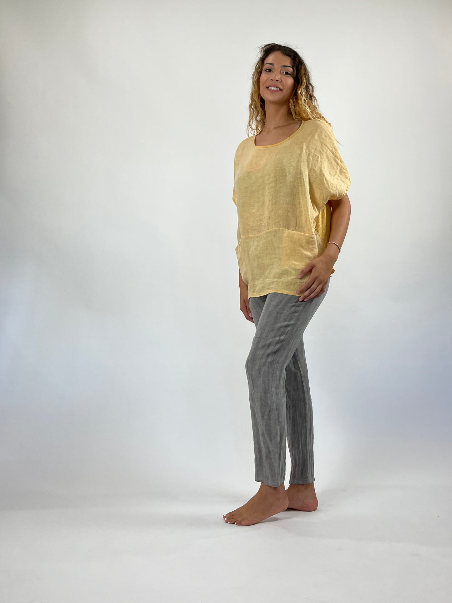 Long Linen Top