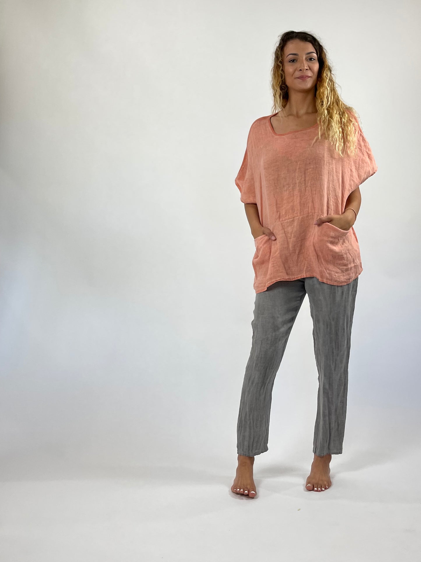 Long Linen Top