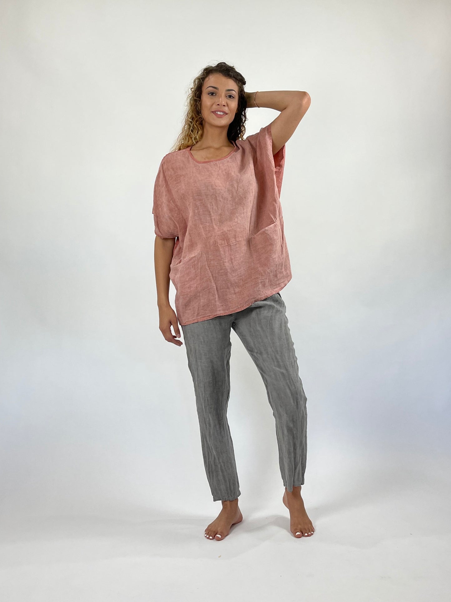 Long Linen Top