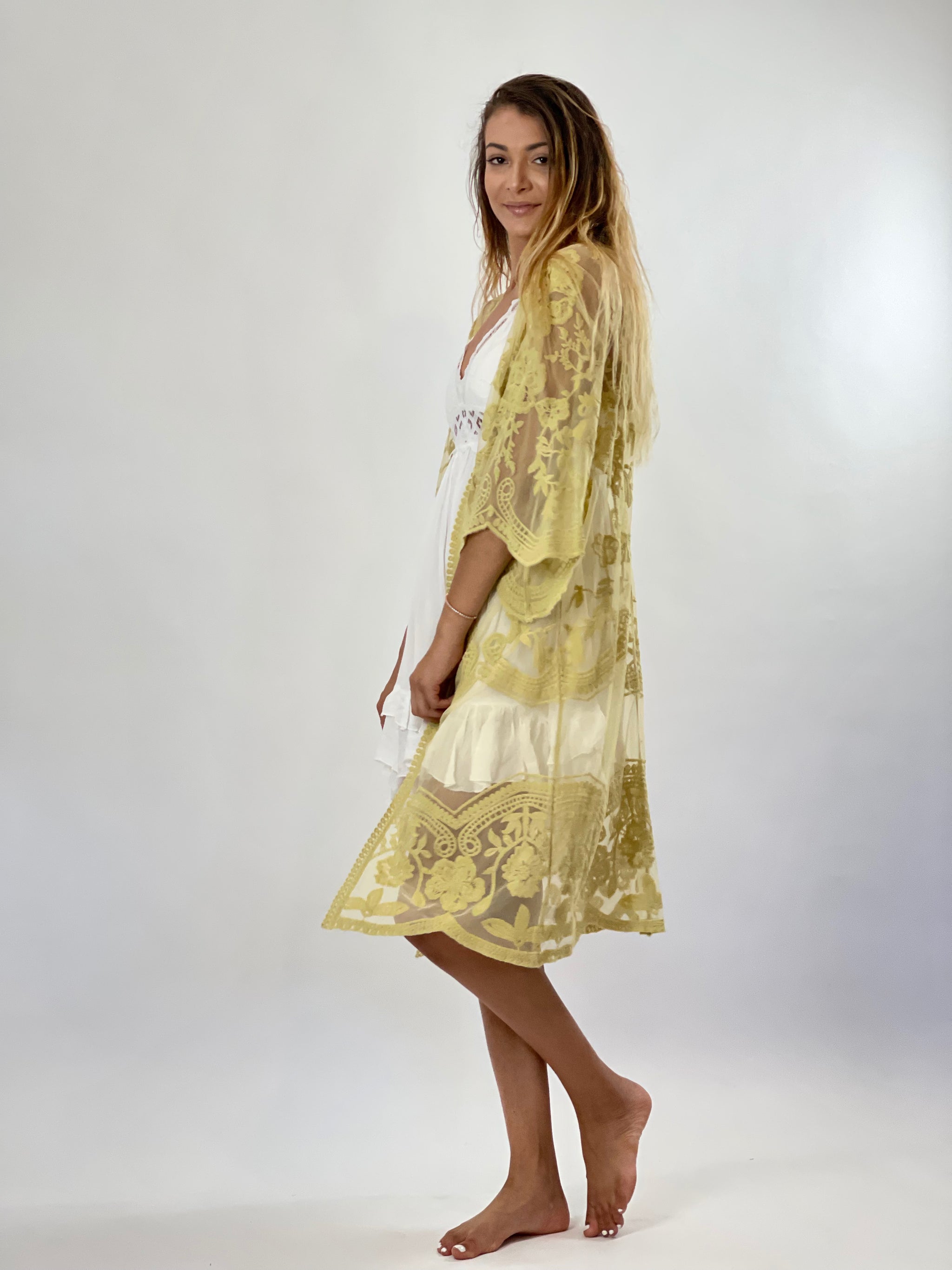 Shani Lace Kimono