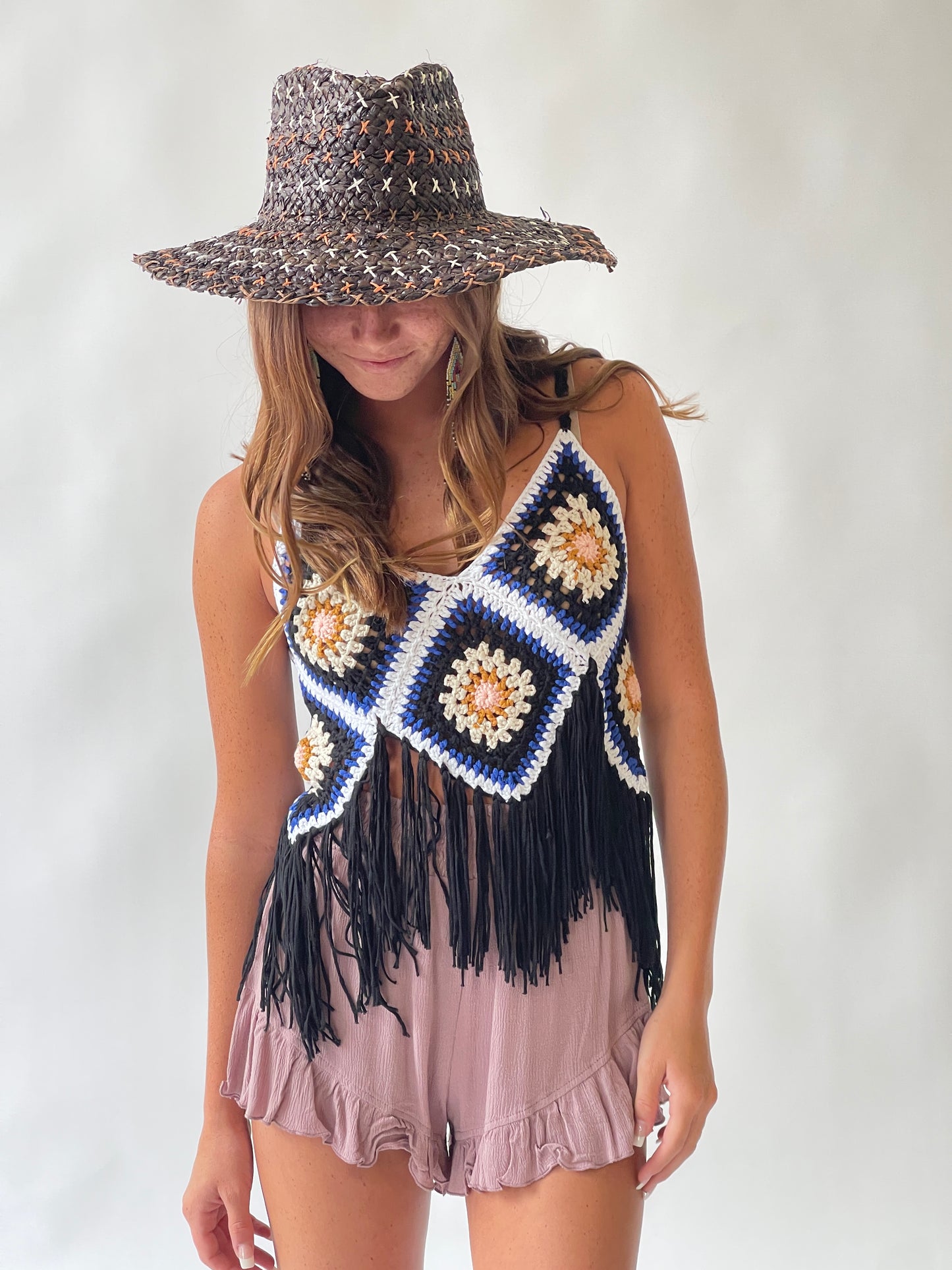 Fringed Crochet Gran