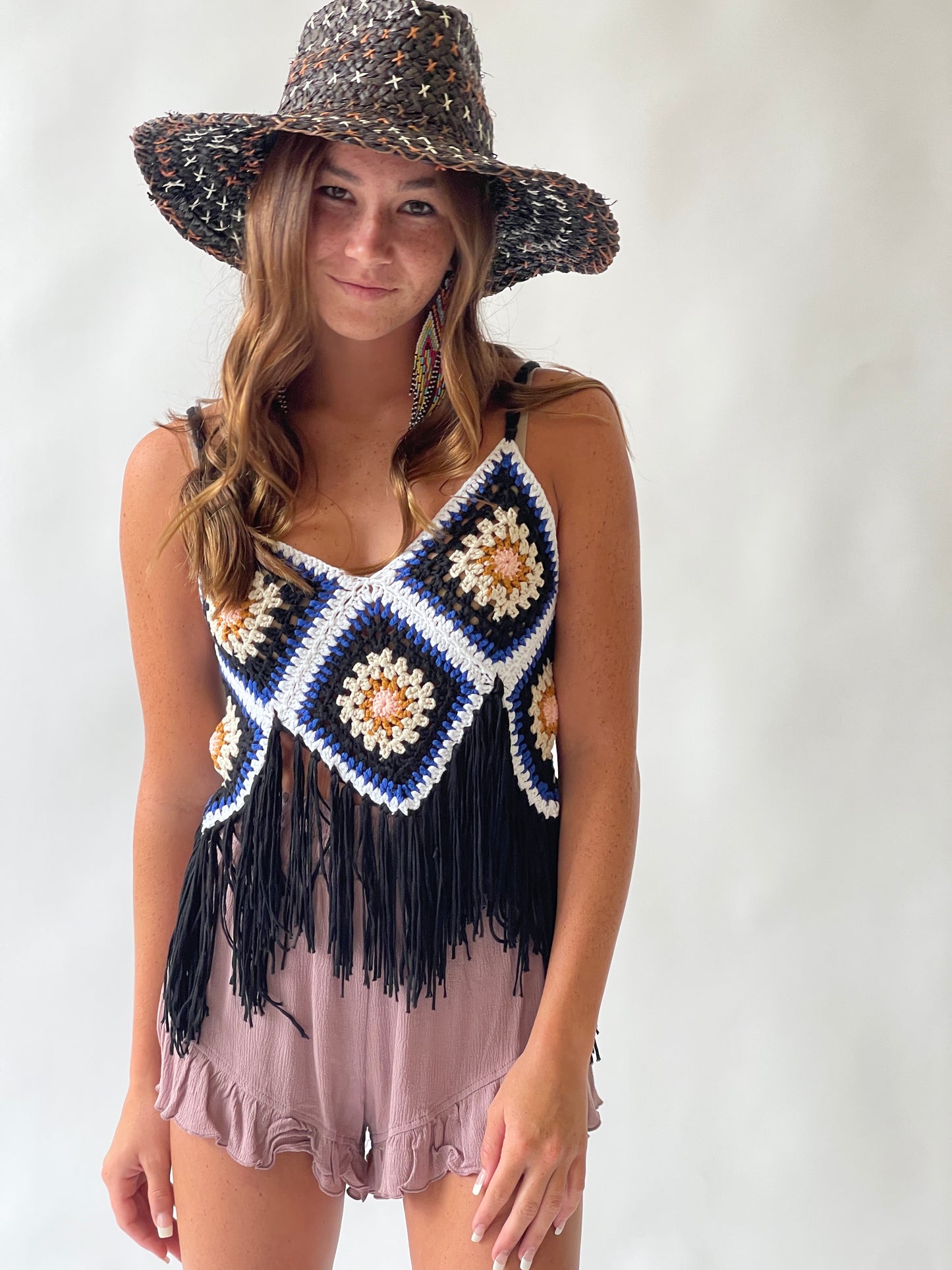 Fringed Crochet Gran