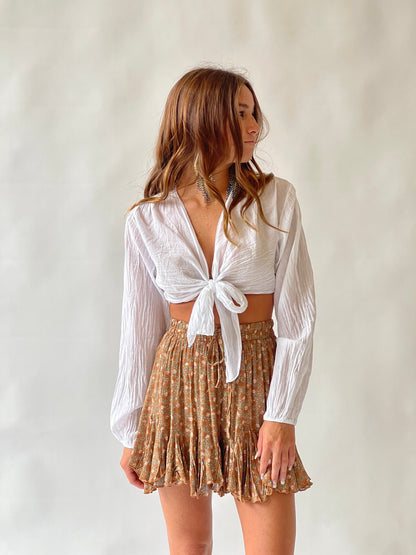 Floral Skorts