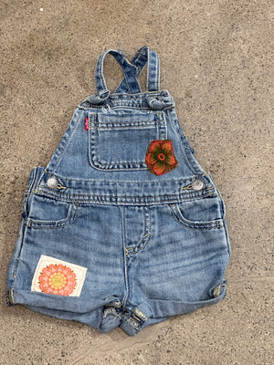 Levis Baby Overalls Shorts