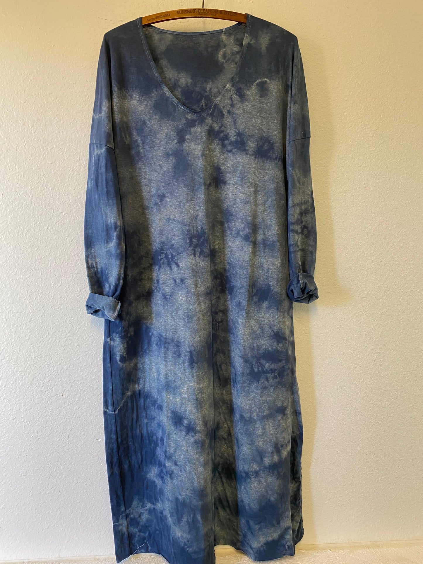 Poetic Dress-Dyed