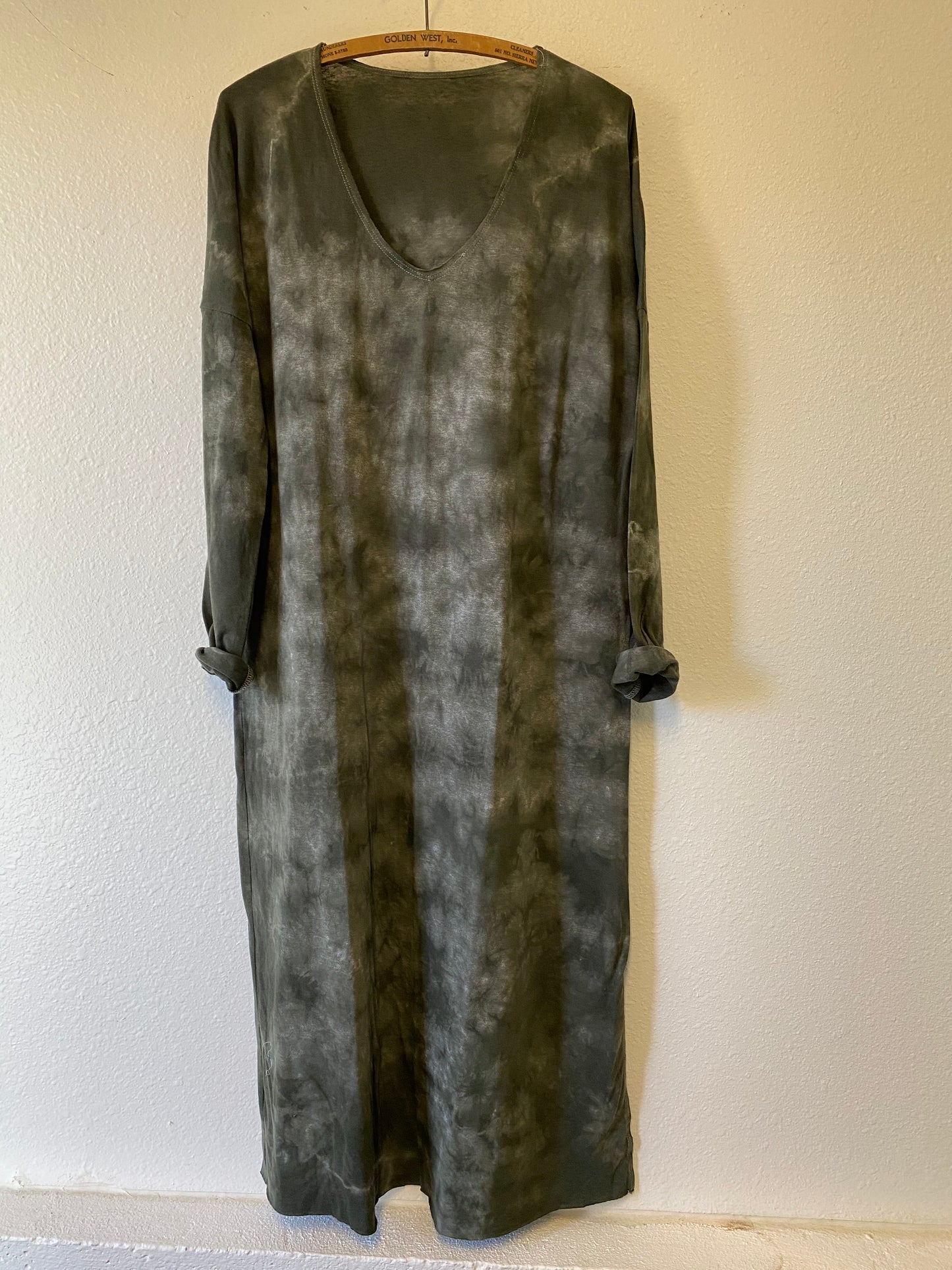 Poetic Dress-Dyed