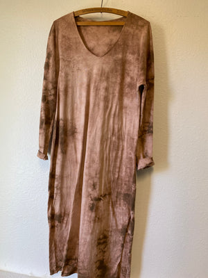 Poetic Dress-Dyed