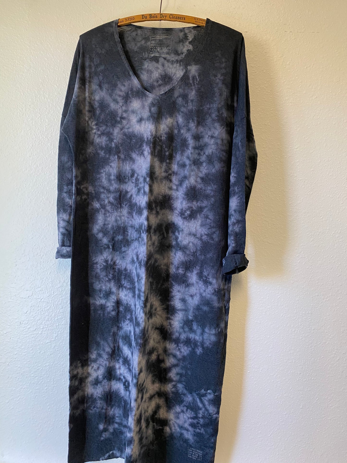 Poetic Dress-Dyed