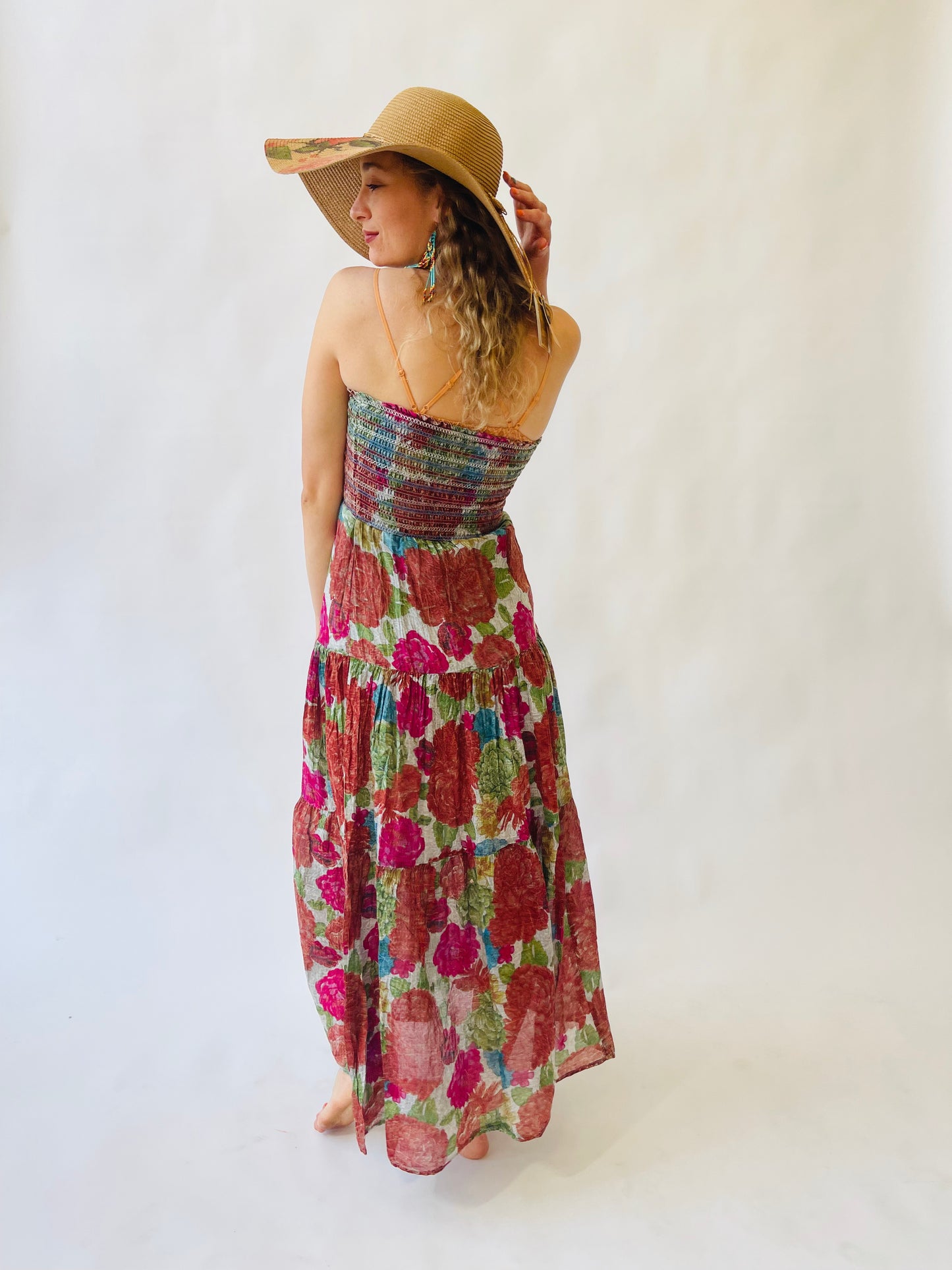 Strapless Date Maxi-Multi Color