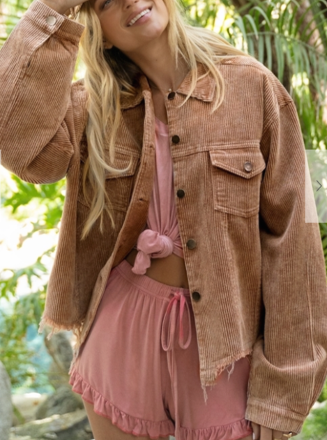 Corduroy Jacket-7264